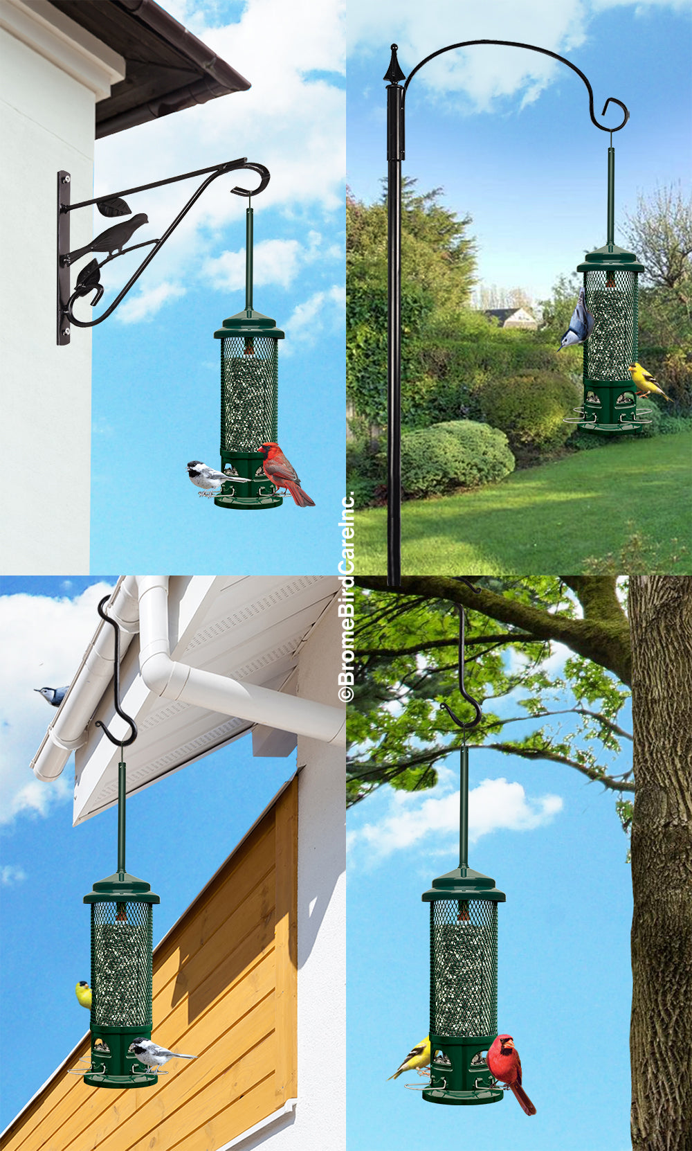 Brome Squirrel Buster Legacy Squirrel-proof Bird Feeder - Birds Choice