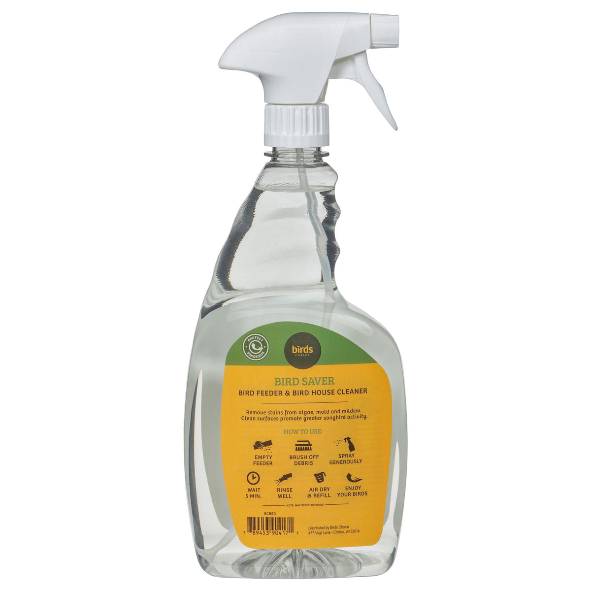 Birds Choice Bird Feeder and Bird House Cleaner 32 oz. - Birds Choice