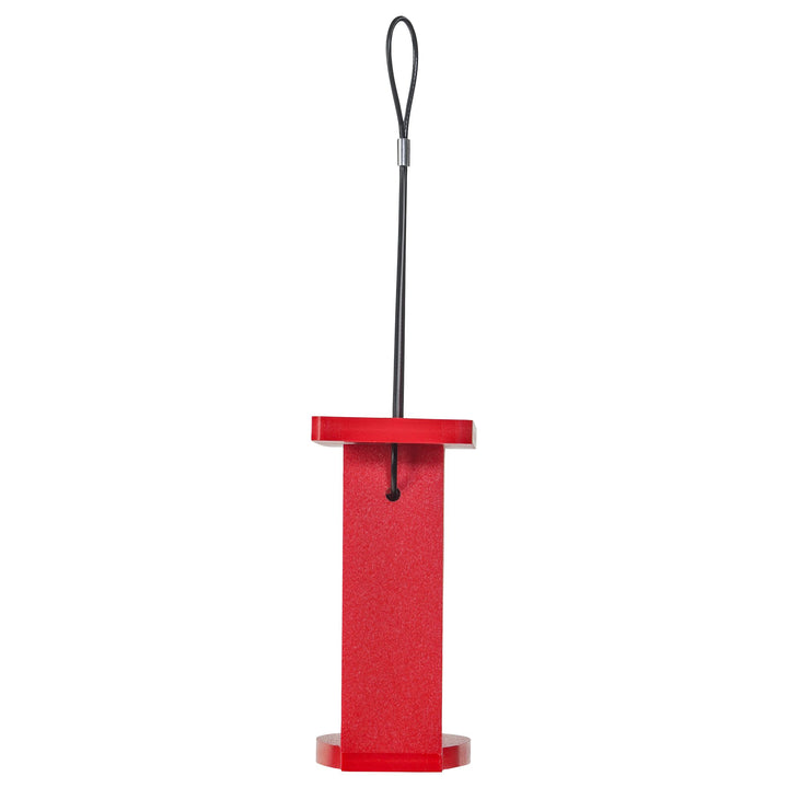 Recycled Plastic Suet Feeder in Red - Birds Choice