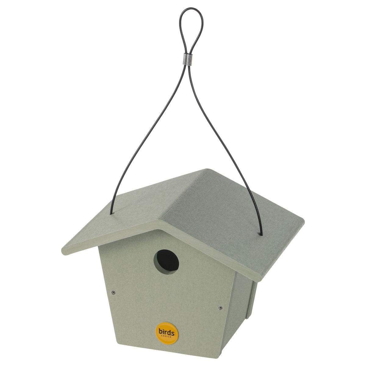 Wren House in Sage Green Recycled Plastic - Birds Choice