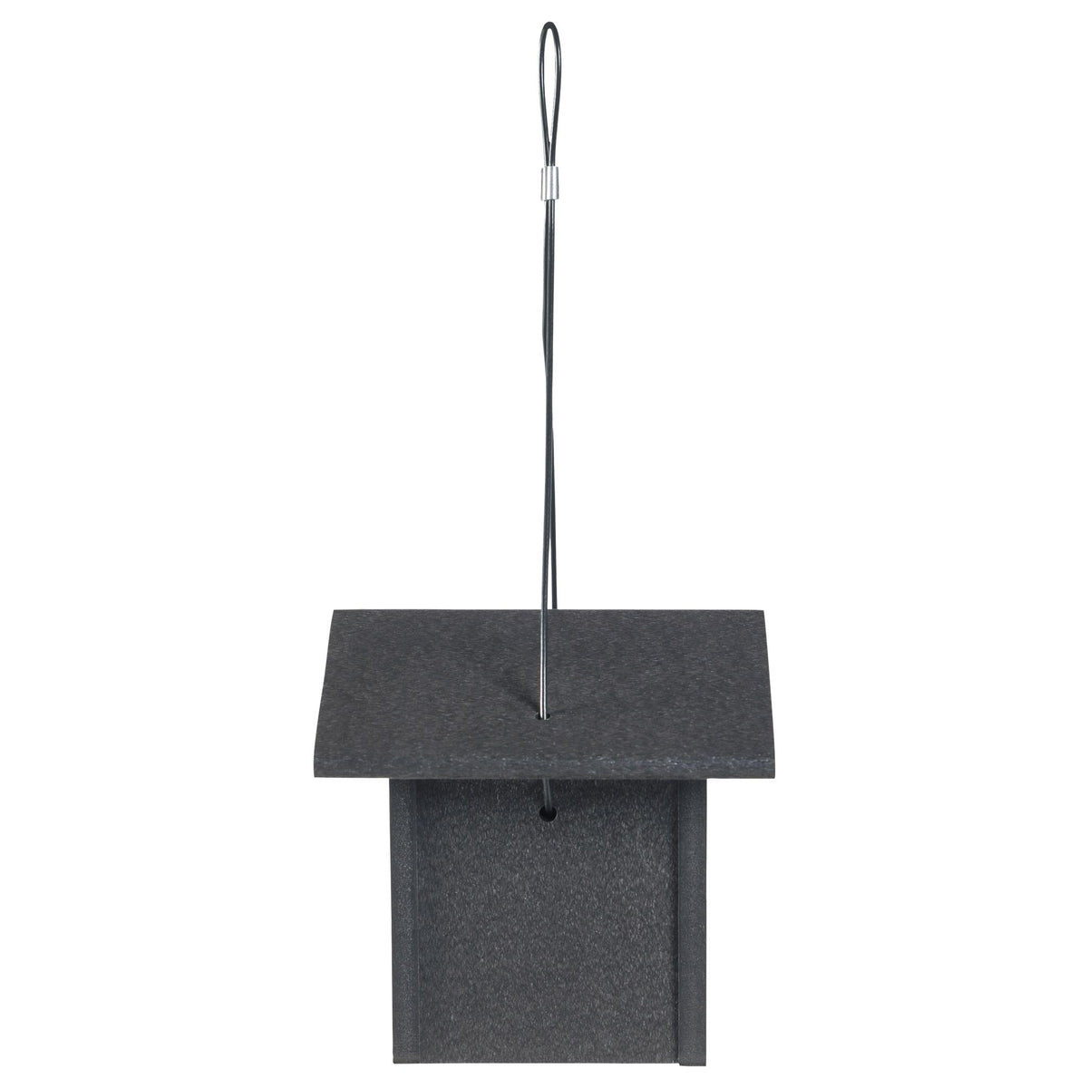 Wren House in Black Recycled Plastic - Birds Choice