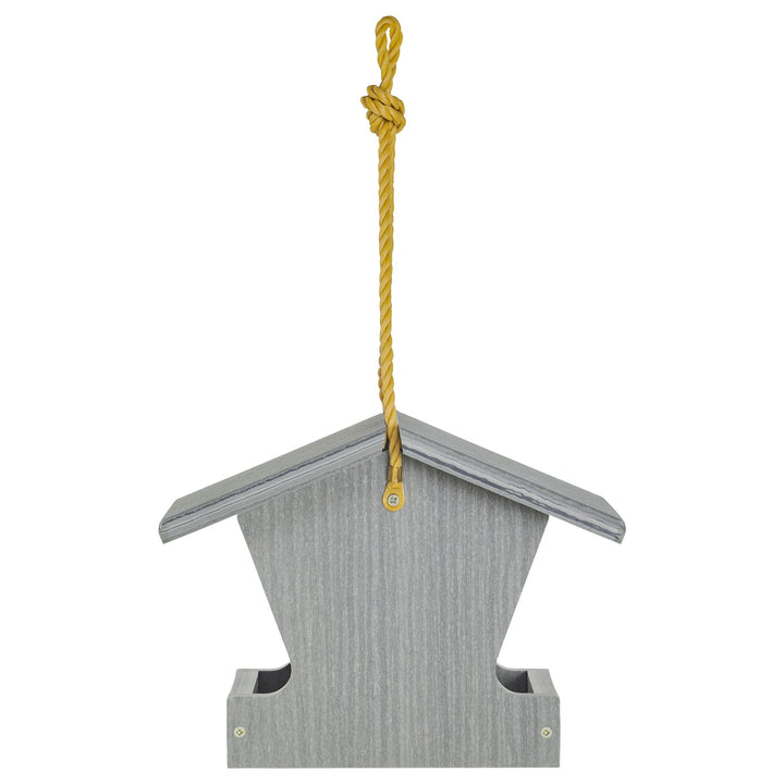 Modern Farmhouse Small Hopper Feeder in Driftwood - Birds Choice