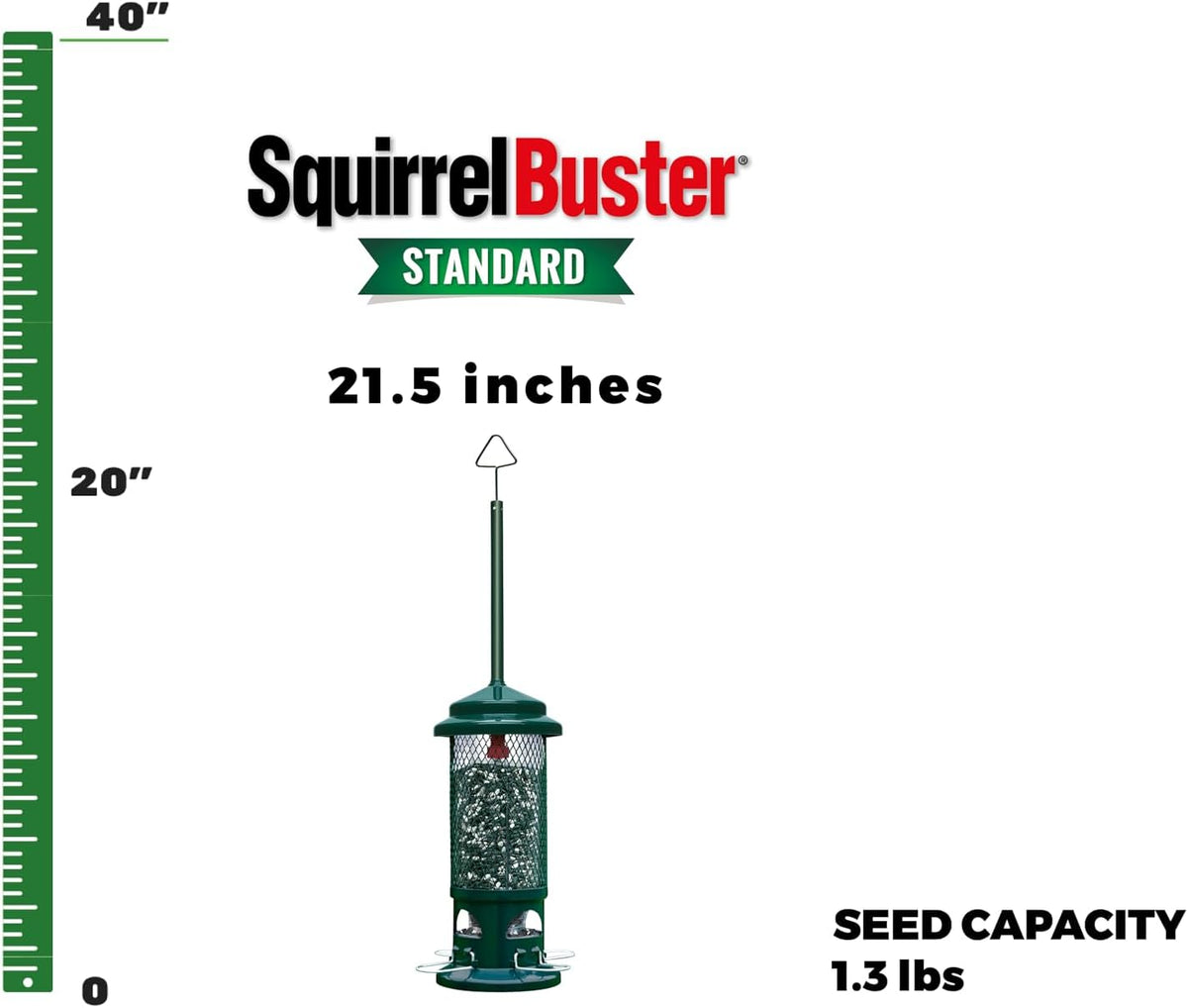 Brome Squirrel Buster Standard Squirrel-proof Bird Feeder - Birds Choice