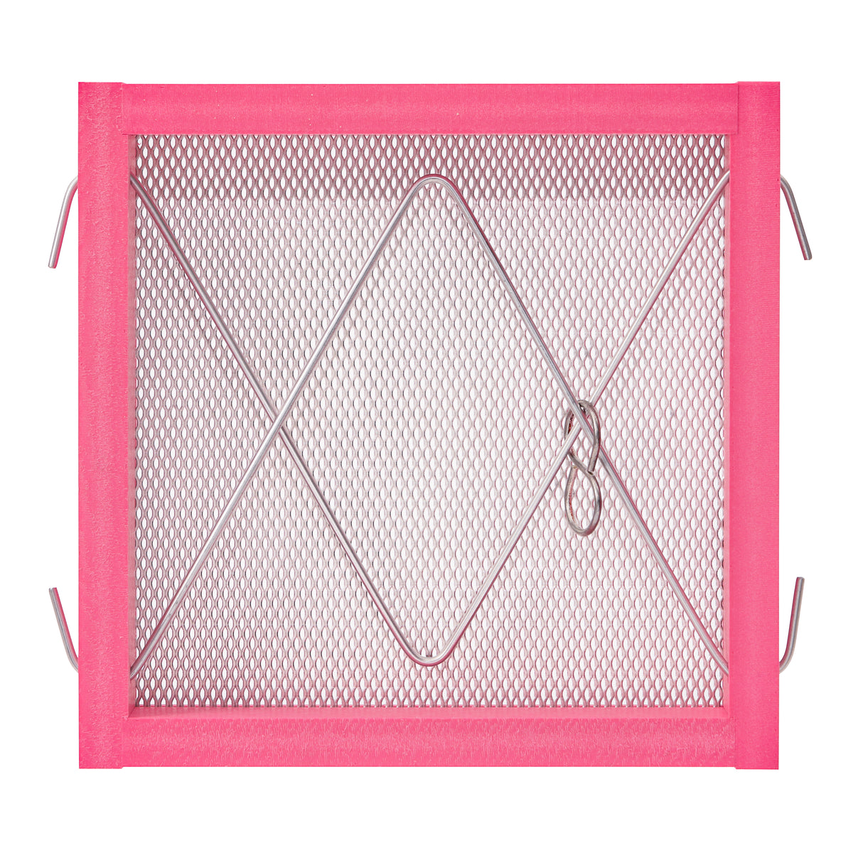 Small Hanging Tray Bird Feeder in Pink Recycled Plastic-Limited Edition - Birds Choice