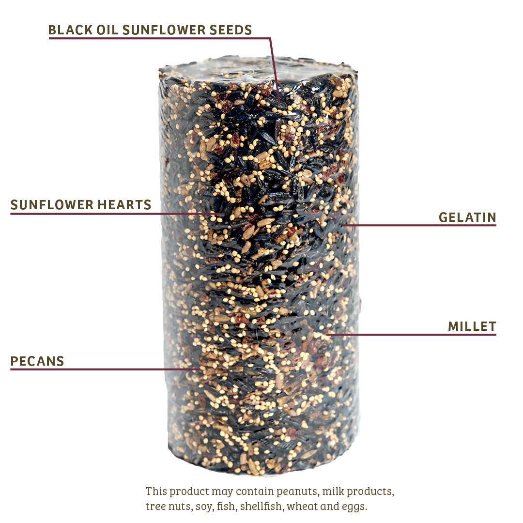 Cardinals Crave Seed Cylinder - Small - Birds Choice