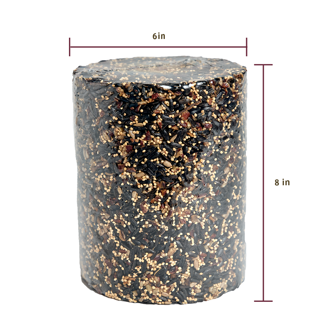 Cardinals Crave Seed Cylinder - Large - Birds Choice