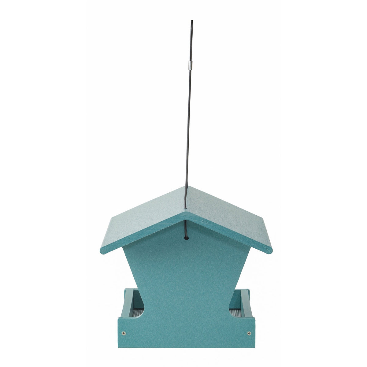 Medium Hopper Bird Feeder in Blue Recycled Plastic - Birds Choice