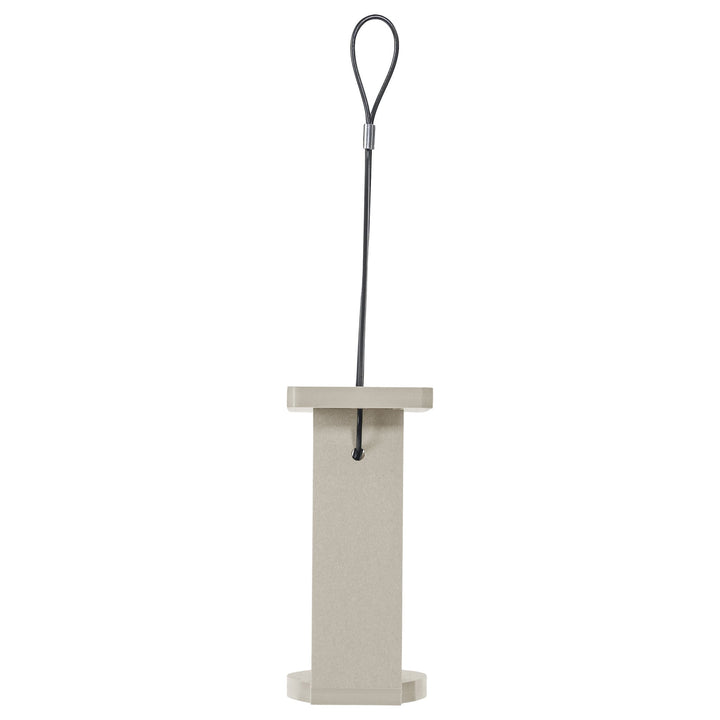 Suet Feeder for Single Cake in Sea Salt Recycled Plastic - Birds Choice