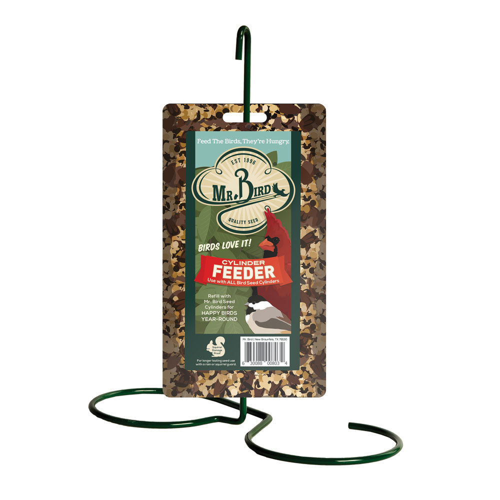 Mr. Bird Cylinder Feeder - Birds Choice