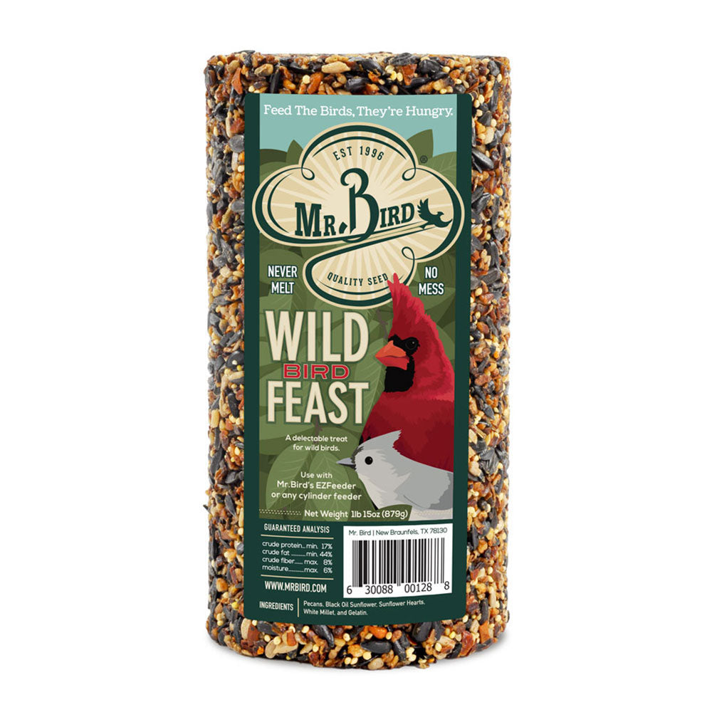 Mr. Bird WildBird Feast Seed Cylinder – Small - Birds Choice