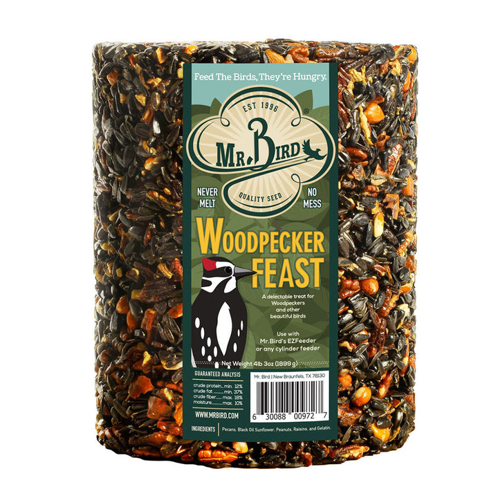 Mr. Bird Woodpecker Feast Cylinder – Large - Birds Choice