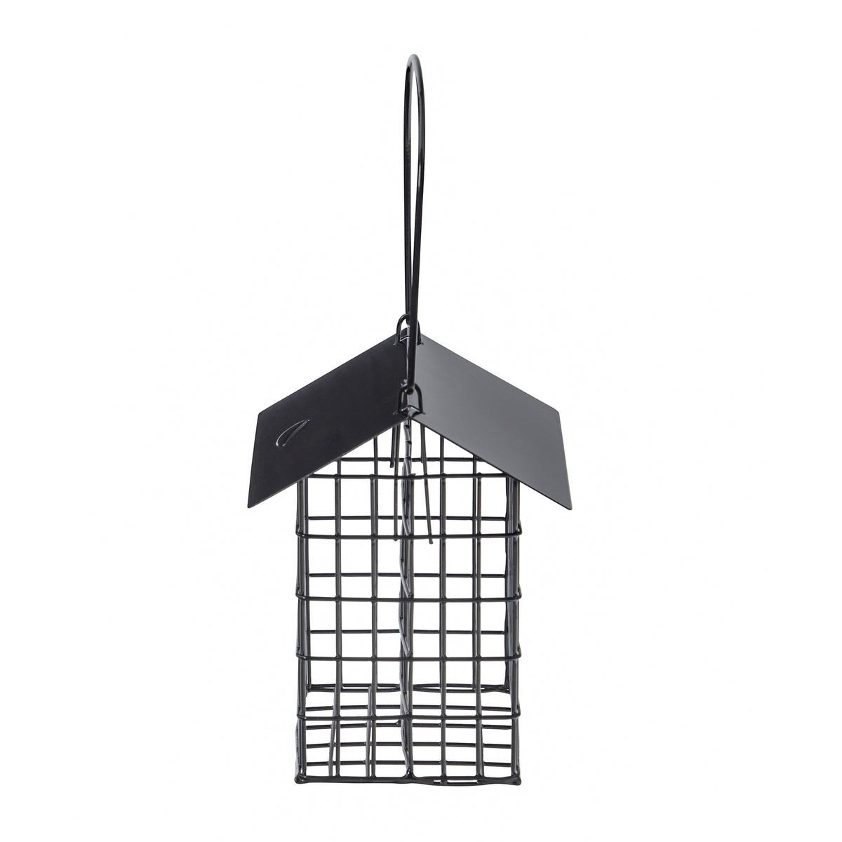 Modern Farmhouse Metal Double Suet Feeder – Black - Birds Choice