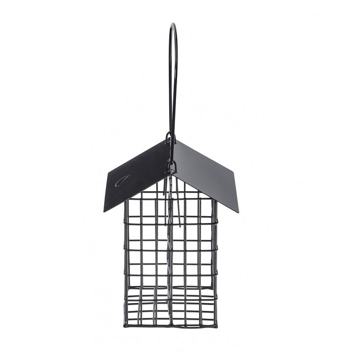 Modern Farmhouse Metal Double Suet Feeder – Black - Birds Choice