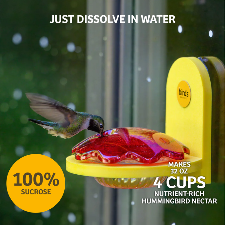 Hummingbird and Oriole Nectar 8 oz. Resealable Pouch - Birds Choice