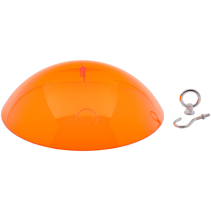 Protective Cover for Hanging Bird Feeder in Orange - Birds Choice