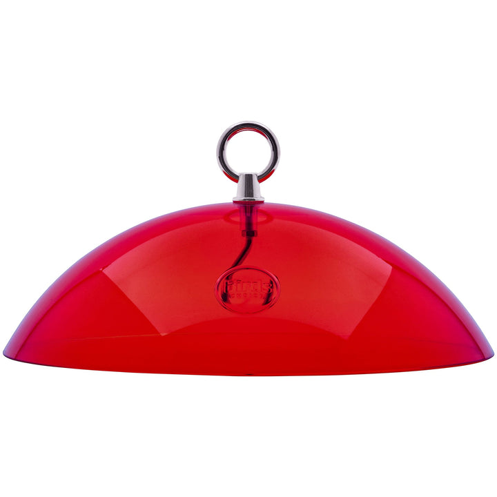 Protective Cover for Hanging Bird Feeder in Red - Birds Choice