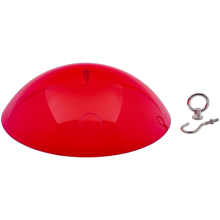Protective Cover for Hanging Bird Feeder in Red - Birds Choice