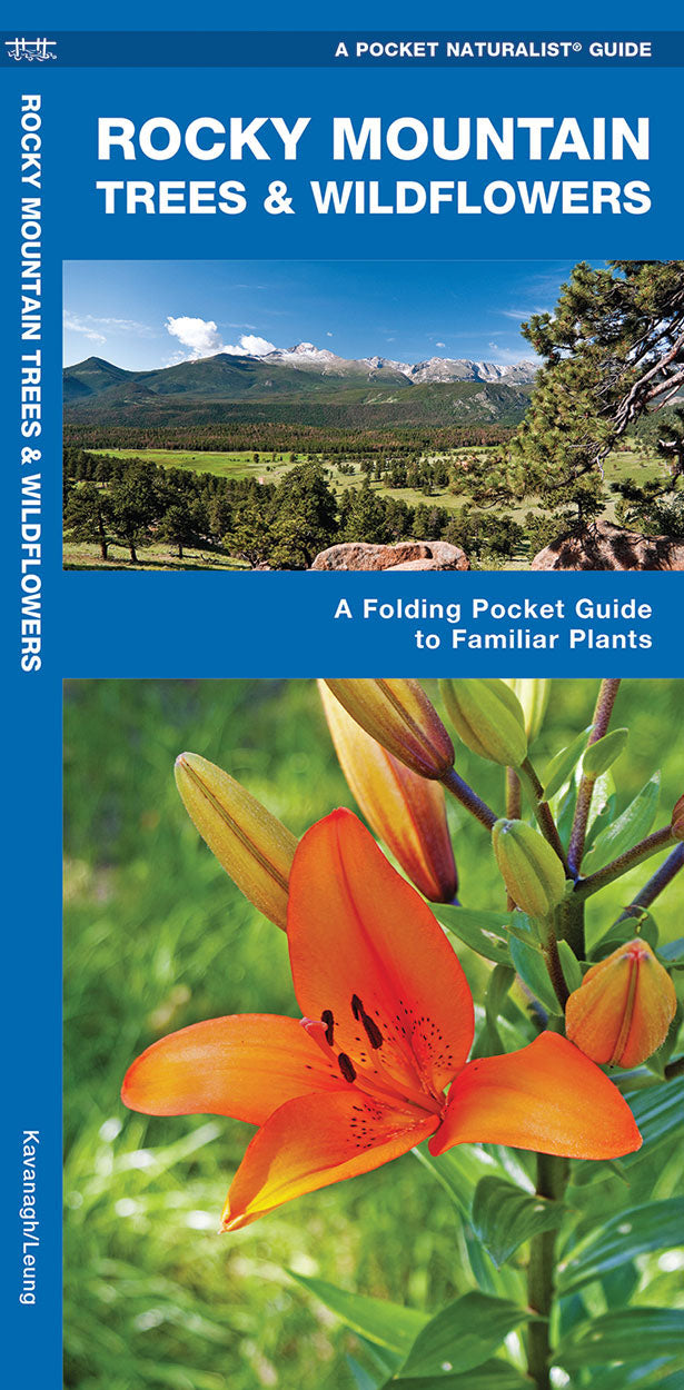 Rocky Mountain Trees &amp; Wildflowers Pocket Guide - Birds Choice