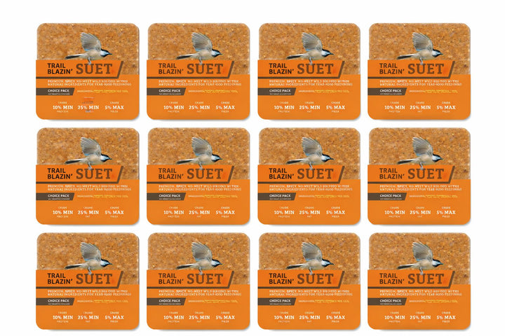 Hot Red Pepper No Melt Suet - 12 Pack - Birds Choice