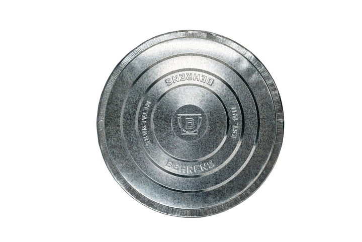 Galvanized Steel Locking Lid Seed Can with Lid - 6 Gallon - Birds Choice